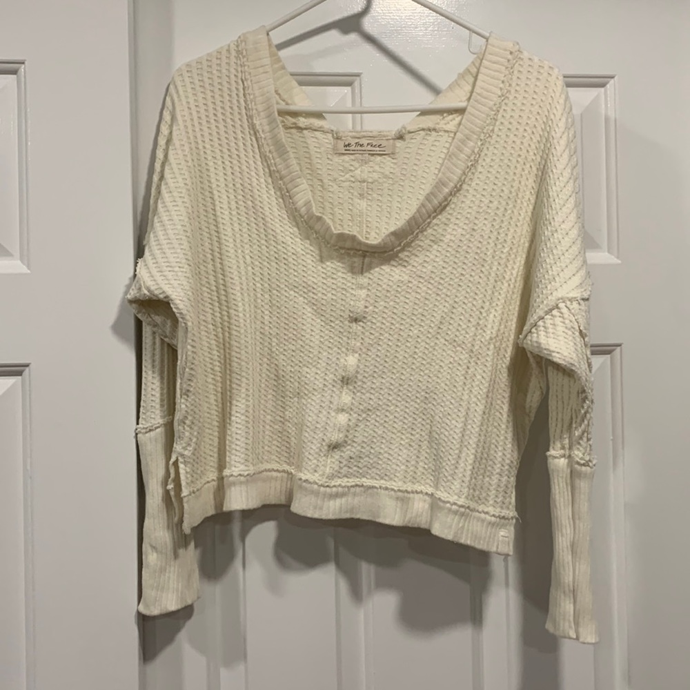 Free people waffle flannel